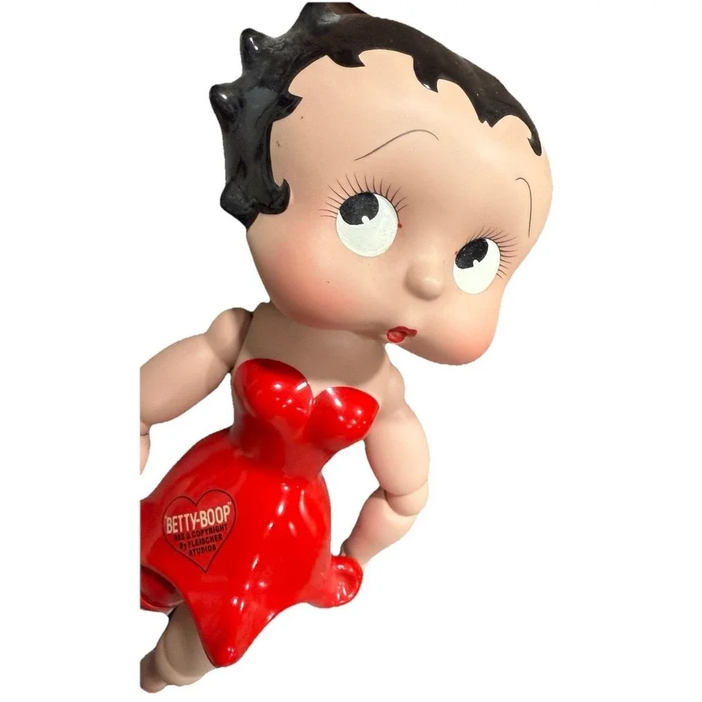 VINTAGE BETTY BOOP PORCELAIN BISQUE JOINTED DOLL FIGURE